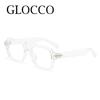 Oversized Square Reading Glasses for Men Women Luxury Brand Anti Blue Light Presbyopic Prescription Eyewear Black