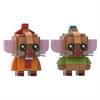 Classic Fairy Tale Series Anime Figures Pretty Girl Building Blocks MOC Prince Cartoon Doll Kids Puzzle Toys Birthday Gifts