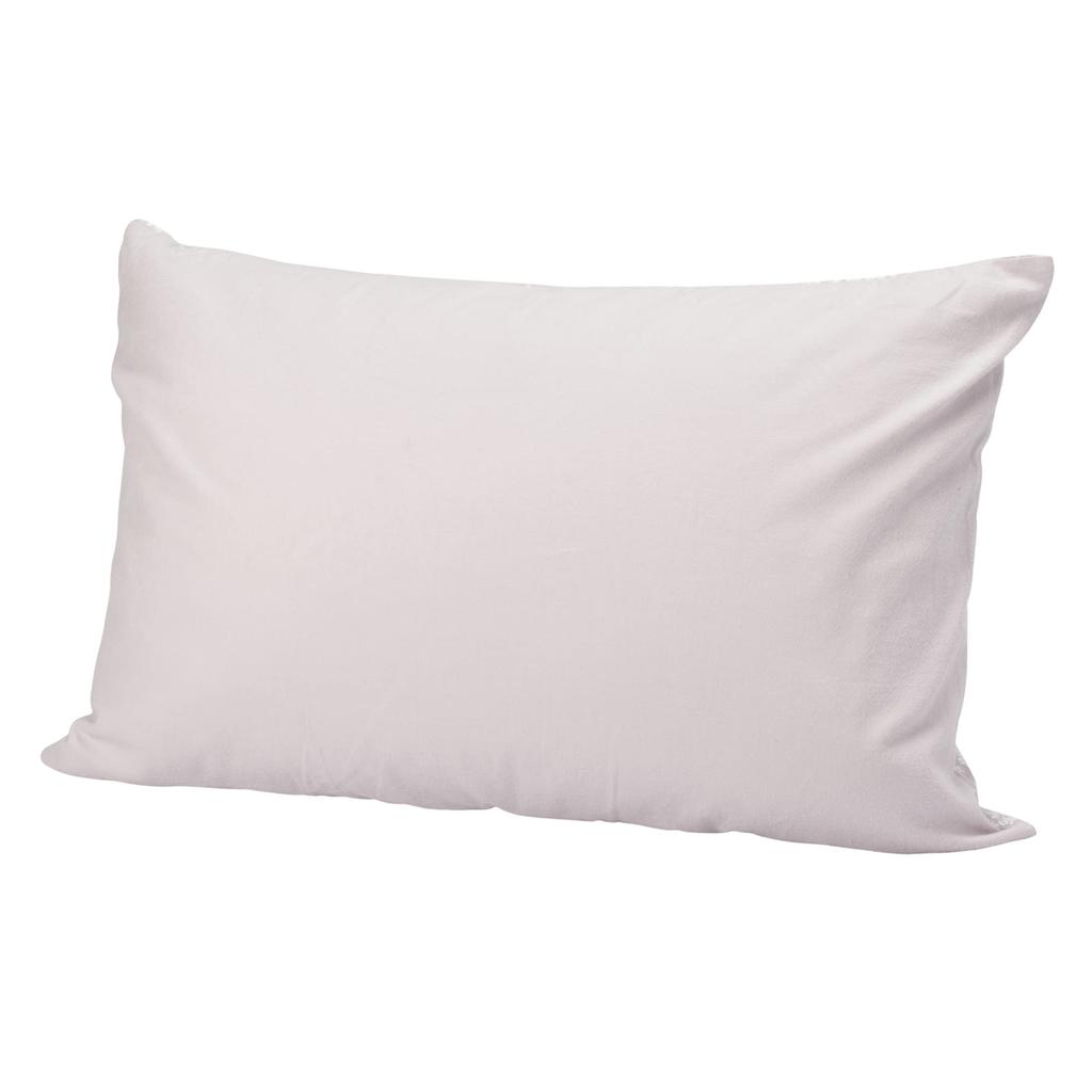 Nishikawa Poszewka Pasuje na poduszki do 63 x 43 cm Szeroki rozmiar Zmywalna Itorie Ciepła Szczotkowana Miękka Uspokajający Wzór Roślinny Wyprodukowano w Japonii Różowa PJ91309690