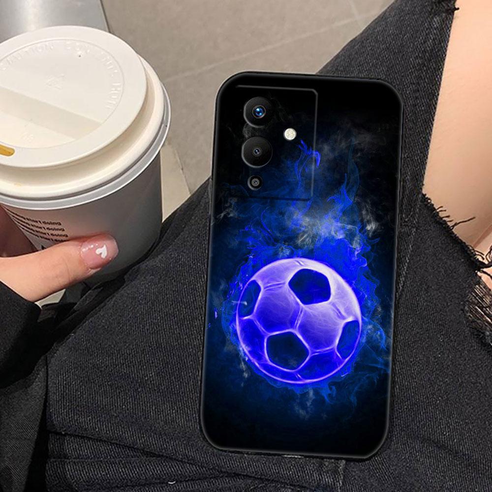 Fußball Fußball Ball Handyhülle Für Infinix TECNO POP SPARK SMART 6 7 8 9 CAMON 40 30 30S 15 16 17 20 20C Pro Hülle Abdeckung Schale