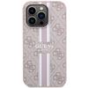 Guess Guhmp15Lp4Rpsp Iphone 15 Pro 6.1 Różowy/Pink Hardcase 4G Printed Stripes Magsafe
