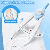 With Scale Digital Display Compass 1-13cm Diameter Drawing Circles Tool  Students Use