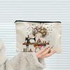 Storage Bag Compact Size Storage Item Canvas Black 1 Pc
