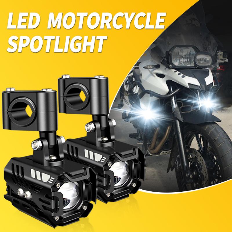 

1 Set Motorcycle Fog Lights Auxiliary Lights Universal For BMW F700GS 2008-2017 F650GS Twin 2008-2014 LED Spotlights Hi/Lo Beam
