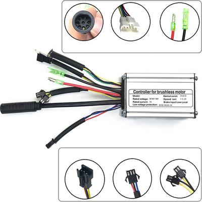 Controlador 48V 36V 15A Para Motor Sem Escovas 250W 350W Ebike Bicicleta Elétrica