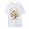 Cat Samurai Ninja Cat Samurai Art Vintage Ukiyo E Harajuku Cotton Comfort Luxury TShirt Party