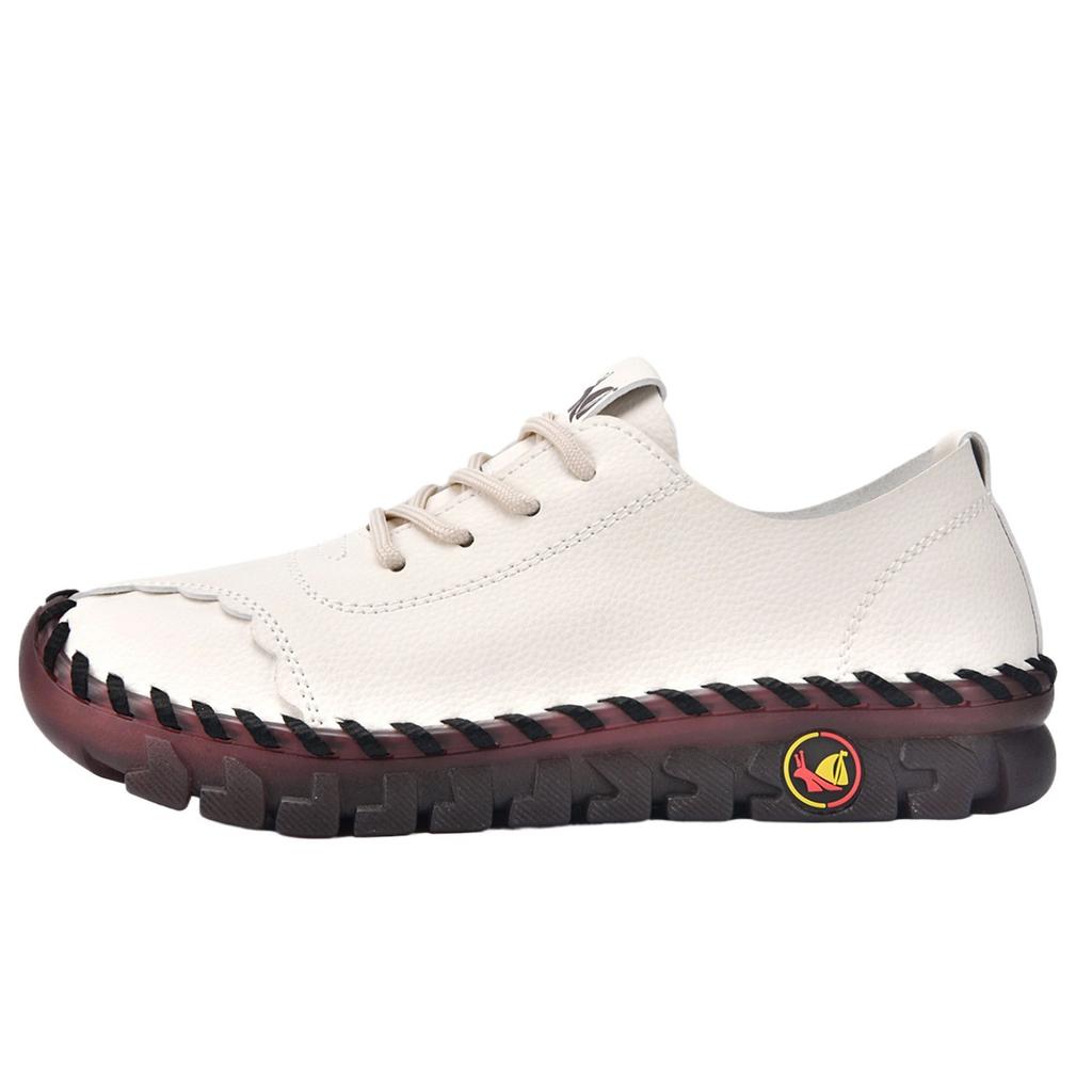 20252025 Popular Beef Tendon Soft-soled Mother Shoes Autumn New Women's Shoes Flat-soled Non-slip Casual Shoes