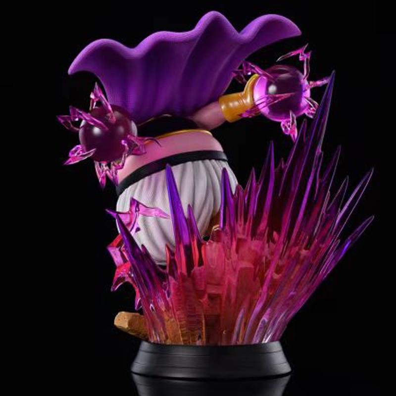 20cm Drogan Boll Z Majin Buu Pvc Fat Buu Action Figures Gk Statue With Light Base Collection Model Toys For Children Gifts