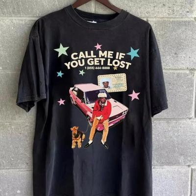 Tyler The Creator Nostalgia Shirt, Call Me If You Get Lost Black Unisex Tshirt