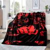 Boxing Theme Printed Blanket - Perfect for Couch, Bed, Travel & Outdoor Use | Machine Washable, Cozy & Durable.