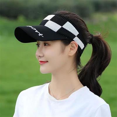Korean Style Open Top Summer Running Hat for Women - Trendy Outdoor Sun Protection
