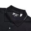 Fila Solid Color Logo Casual Polo Shirt Men Tops Legendary-Blue F61M222101FNV