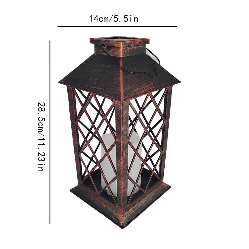 Набор декоративных дворцовых фонарей для улицы в винтажном стиле