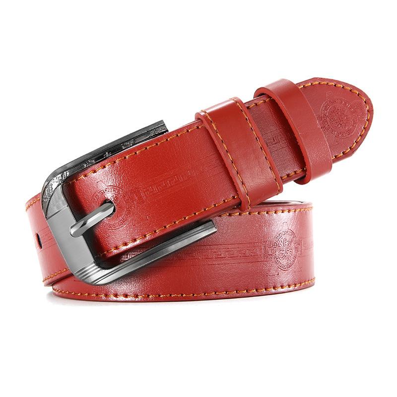 Cintura da Uomo con Fibbia ad Ardiglione Cintura da Uomo Versione Coreana Versione Coreana Moda Casual Semplice Cintura Cintura
