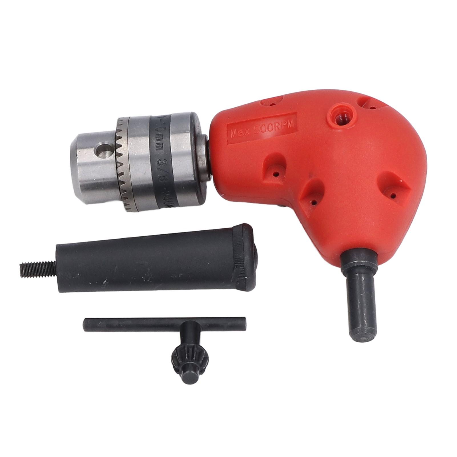 

Угловой адаптер 90 градусов с круглым хвостовиком 9,5 мм. Насадка-патрон для электродрели с рукояткой 1,5 мм10мм