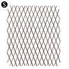 Wooden Fence Durable Retractable Plant Climbing Frame Trellis Flower Decoration Stand Retractable Fence Garden Plant Fence