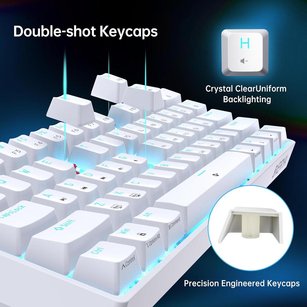 60% Mechanical Hot Swap Type-c Keyboard Small Mechanical Keyboard Wired Gaming Keyboard