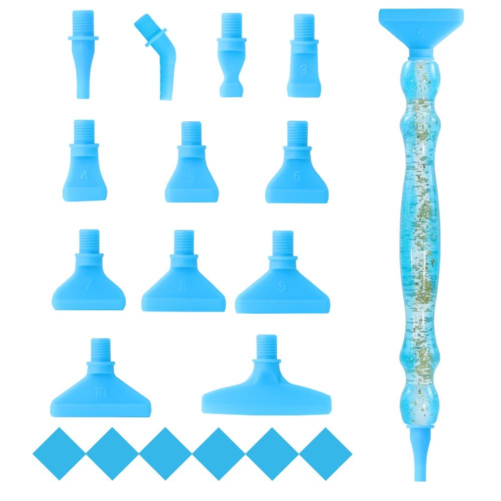 DIY Craft 5D Resin Diamond Painting Pen Multi Placers Point Drill Pens Art Accessories