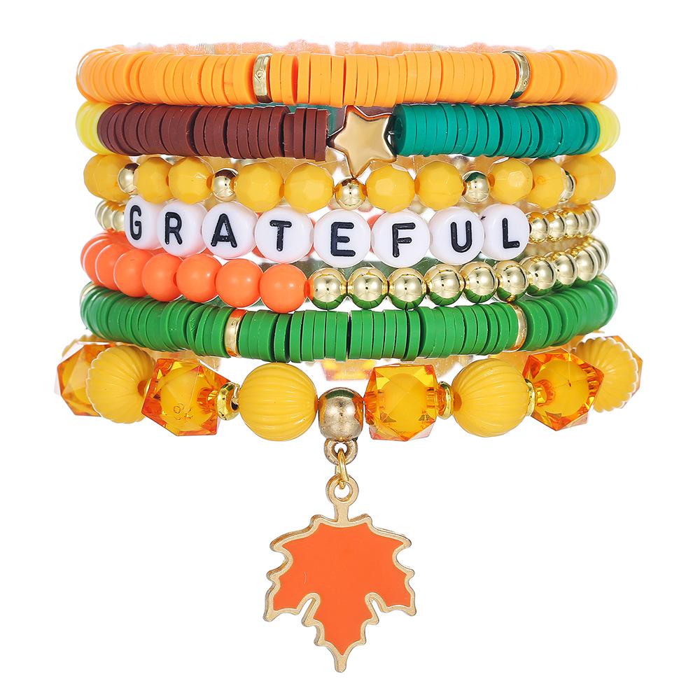 JYL TS Bracelet Halloween  5-piece Set Invokes Festive Fun & Courage