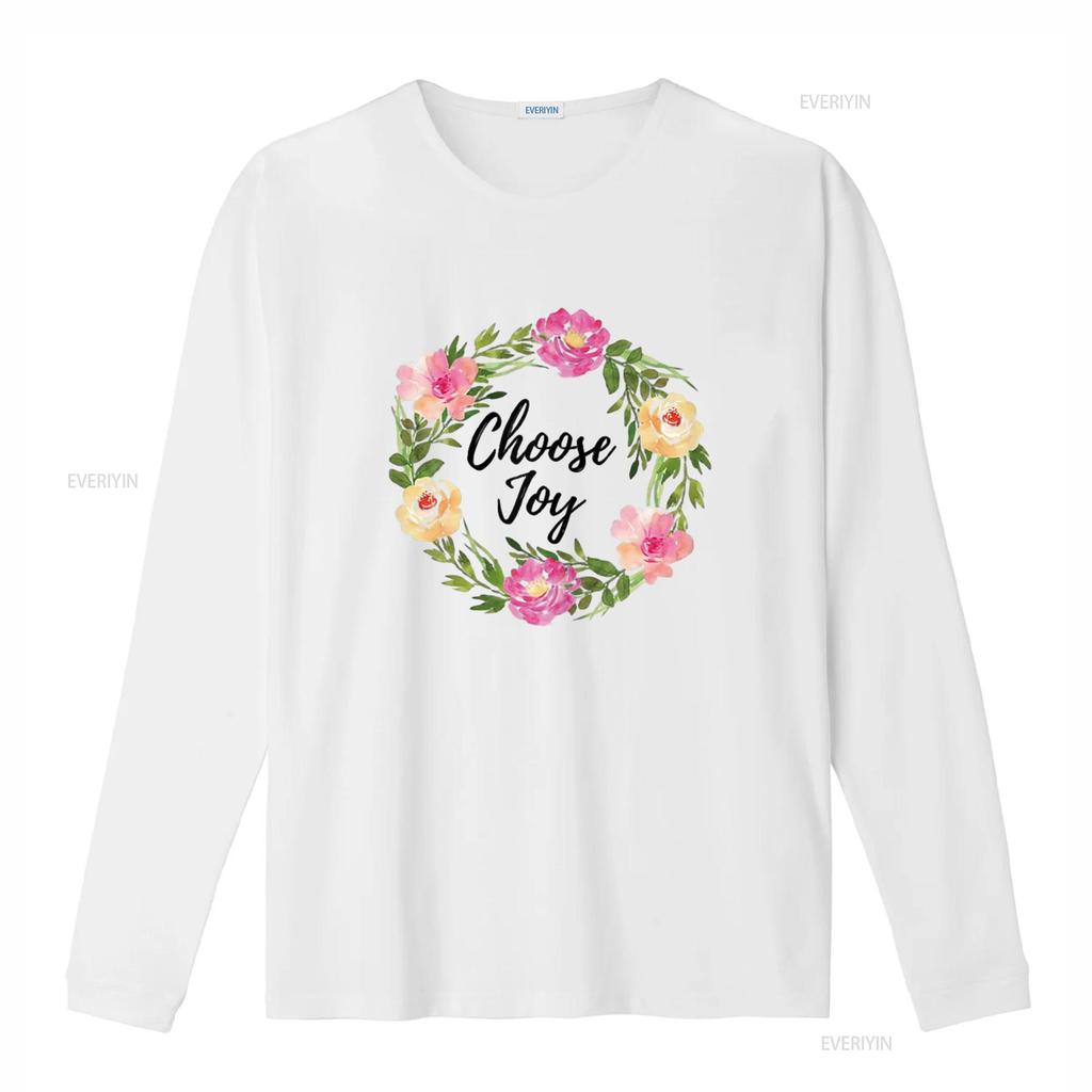 Choose Joy T Shirt To Remind Us Be Joyful vintage Washed Soft Versatile Unisex graphic Stretched designer clothes Casual