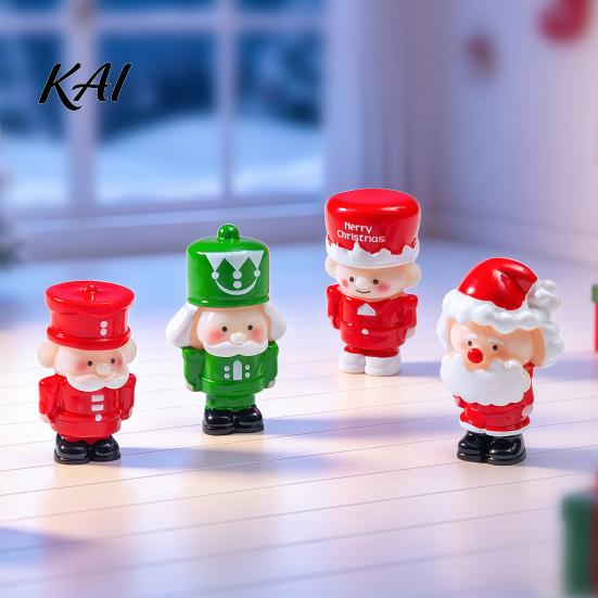 Cute Holiday Miniatures for Seasonal Decor Mini Christmas Figurines, Small Dollhouse Decorations, Micro Landscape Accessories DIY Projects Ornaments,
