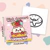 1pc,Cute Cake Coloring Book - 30 Different Patterns,100gsm 8.3x 8.3 Suitable for Relieving anxiety,Gift for Friends