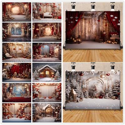 Indoor Window Snowflake Decoration Stage Theme Background Cloth Background Wall Decoration Photo Cloth