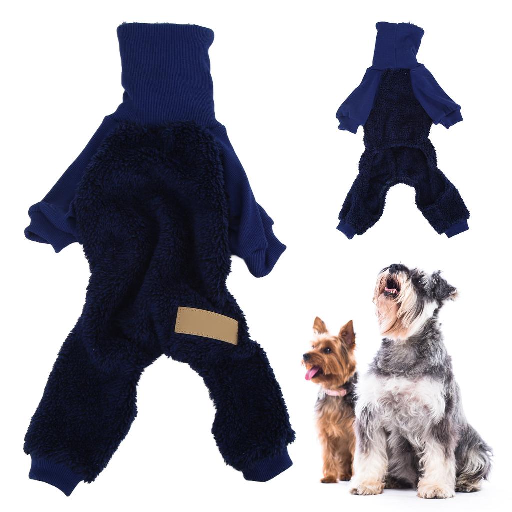 Dog Winter Sweater Thickening Classic Turtleneck Winter Warm Plush Puppy Clothing for Pet Dogs
