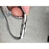 Used Bulova quartz watch silver vintage