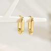 Trendy U-shaped Stainless Steel Ear Cuff - Women's Versatile, Simple & Fashionable Design