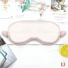 Shading Smooth Sleeping Silk Shield Light Sleep Eye Mask Eye Cover Night Eyeshade Blindfold