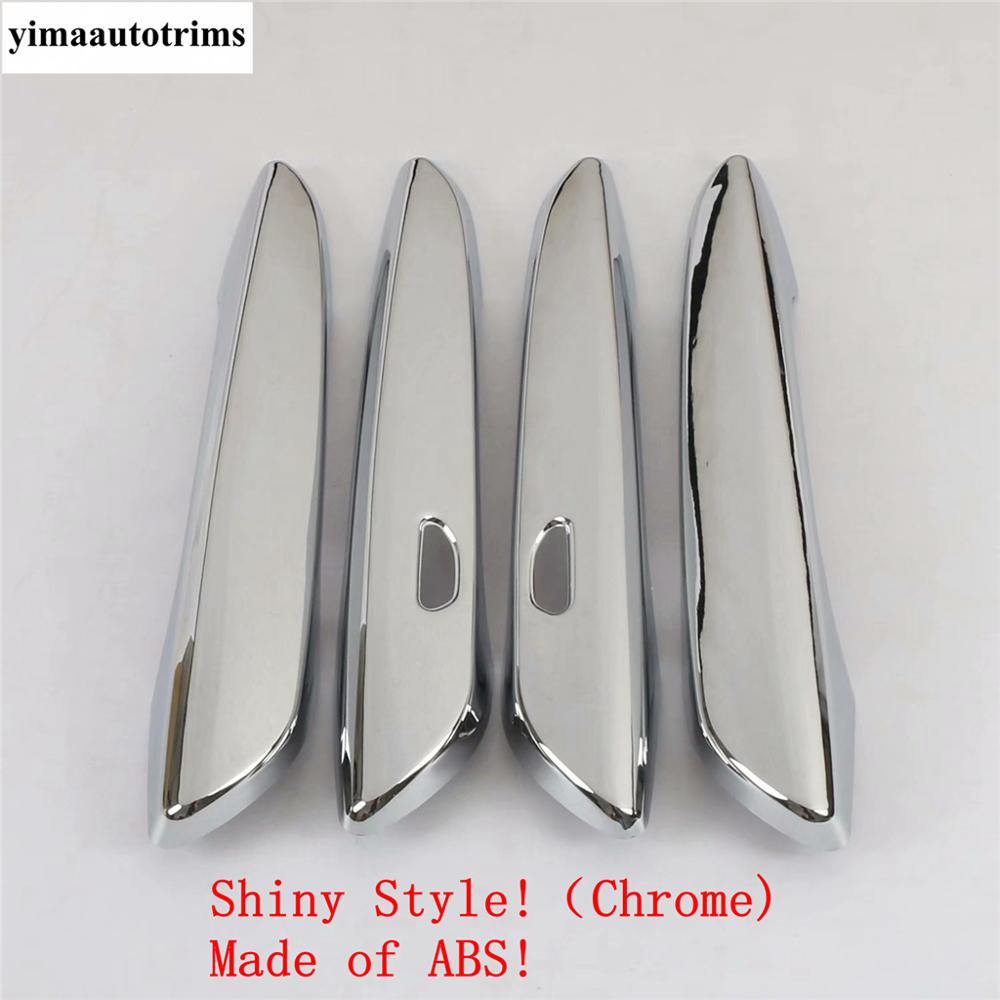 For Mazda 3  - 2025 Car Door Handle Decoration Protection Cover Trim ABS Chrome / Carbon Fiber Look Accessories Exterior Kit