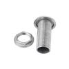 1inch 316 Stainless Steel Boat Marine Barbed Hose Thru Drain Threaded Fitting