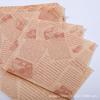 American Greaseproof Oil-Proof Food Grade Rectangular Paper Liner for Takeout Boxes and Snack Trays