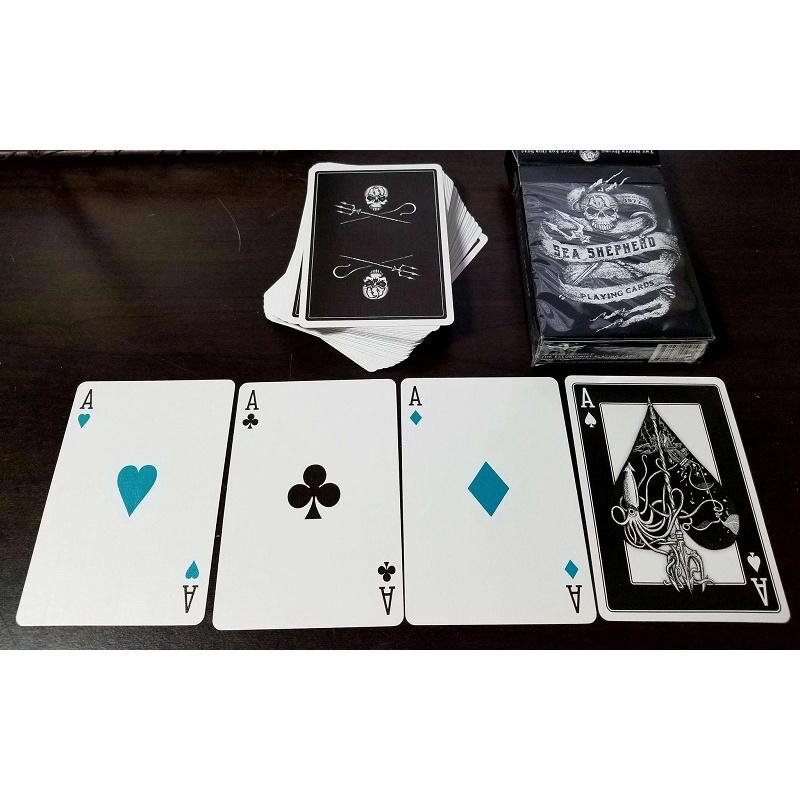 Ellusionist Sea Shepherd SSCS Cărți de joc Bicycle Deck Poker Size Card Games Trucuri de magie
