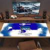 Hertha BSC Large Size Mouse Pad Large Gaming Table Cushion Non-slip Laptop Tablet Big Mousepad XXL Mat Mini PC Playmat With Lock Edge