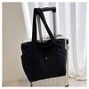 Canvas Bag, Women's Handbag, Shoulder Bag, Versatile Tote Bag, Commuting Large Capacity, Tutoring Bag, Multiple Pockets
