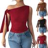 Women's Fashion Asymmetrical Off-the-Shoulder Top
