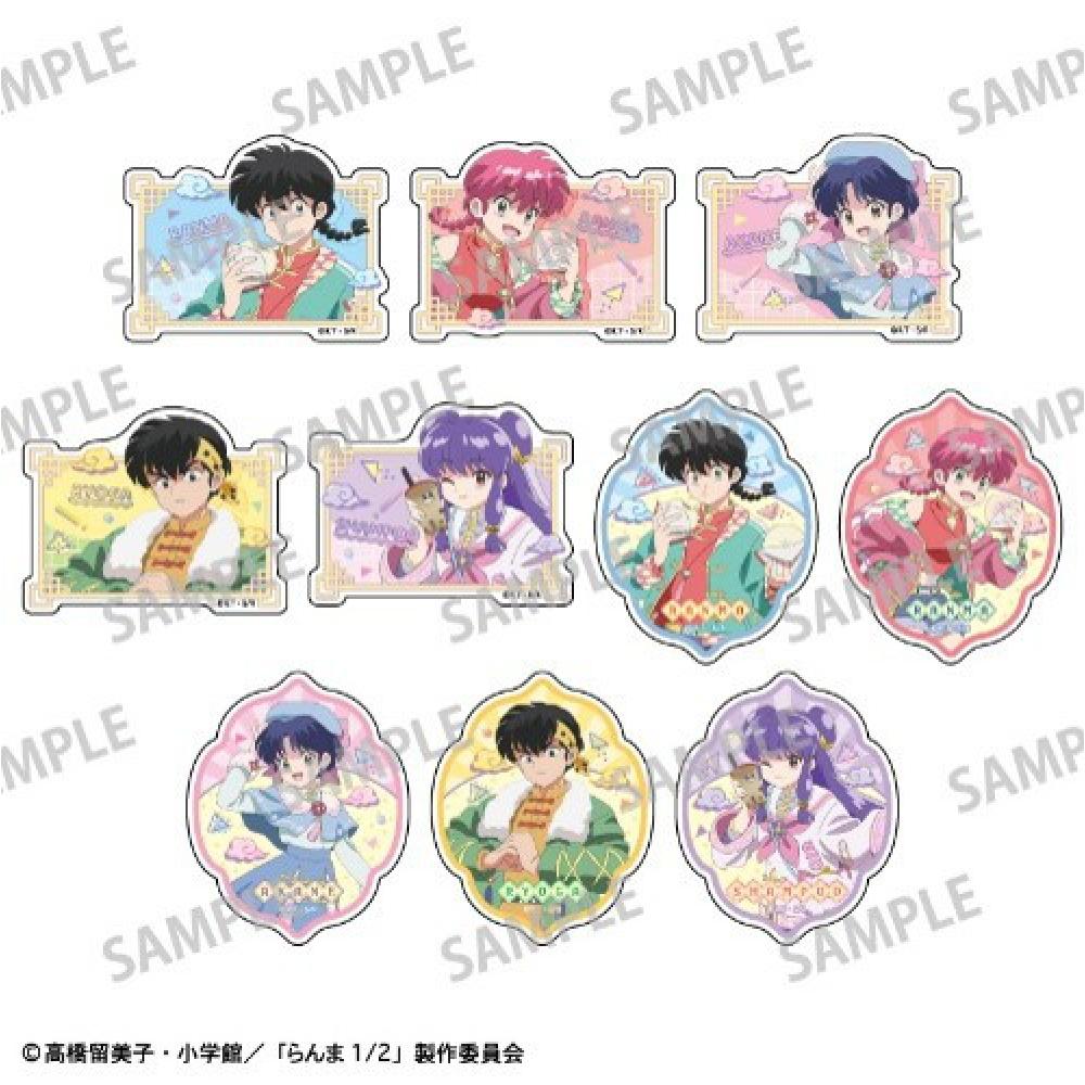

Ranma 1 2 Ranma 1 2 Trading Acrylic Clip China Coordination 1box 10pcs