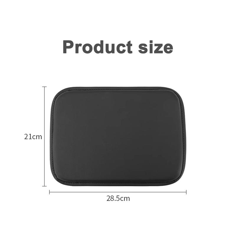 Leather Car Emblems Armrest Box Pad Decoration Mat Accessories For Porsche Cayenne Panamera Macan Boxster 911 Carrera-GT 928 944