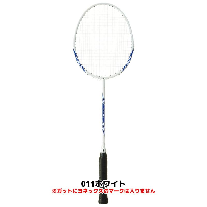 Badminton Racket B4000G with 011 White Racket 2 Shuttlecock, Beginner, Practice, Training, Waterfowl, Standard, Yonex, Case, Pre-strung (1 +