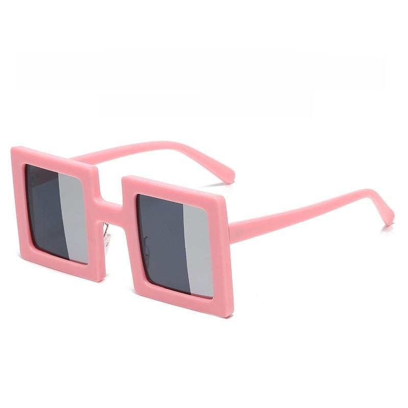 Stylish Square Glasses With Pc Frame And Silver Colored Lenses For Fashionable Streetwear And Events