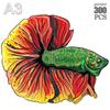 Whale 3d Jigsaw Wooden Animal Puzzles Toys Underwater World Fish Unique Puzzle Gift Interactive Games Educational Toy