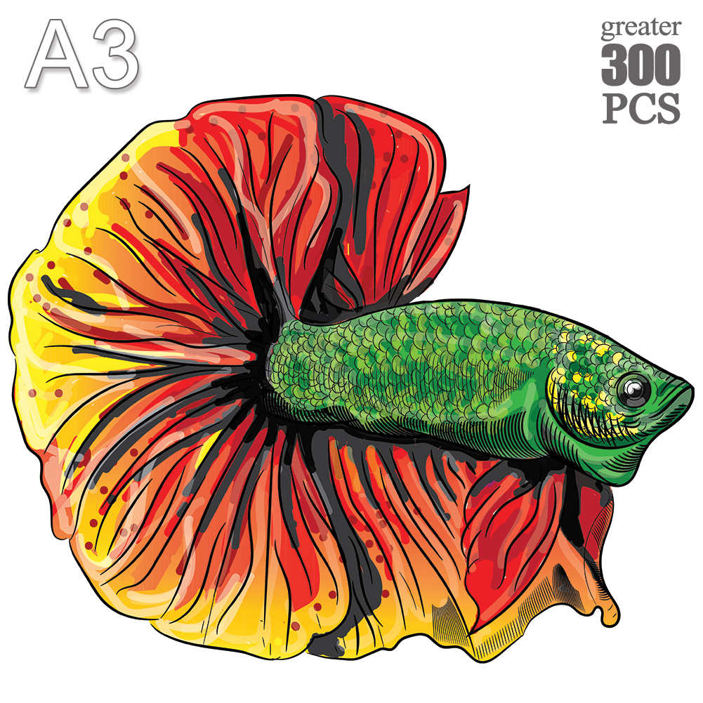 Whale 3d Jigsaw Wooden Animal Puzzles Toys Underwater World Fish Unique Puzzle Gift Interactive Games Educational Toy
