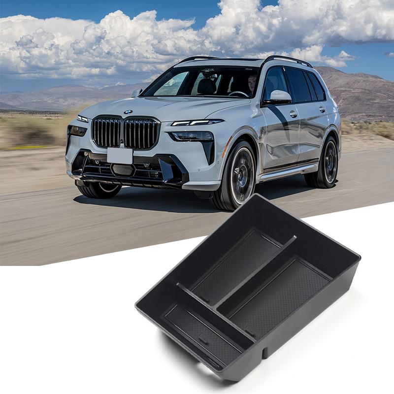 For BMW X5 G05 X6 G06 X7 G07 2019 2020 2021 2022 2023 Car Center Console Armrest Storage Box Tray Holder Interior Accessories