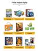 Mini Pocket 150-Piece Art Jigsaw Puzzle – High-End Educational & Healing Decompression Tool