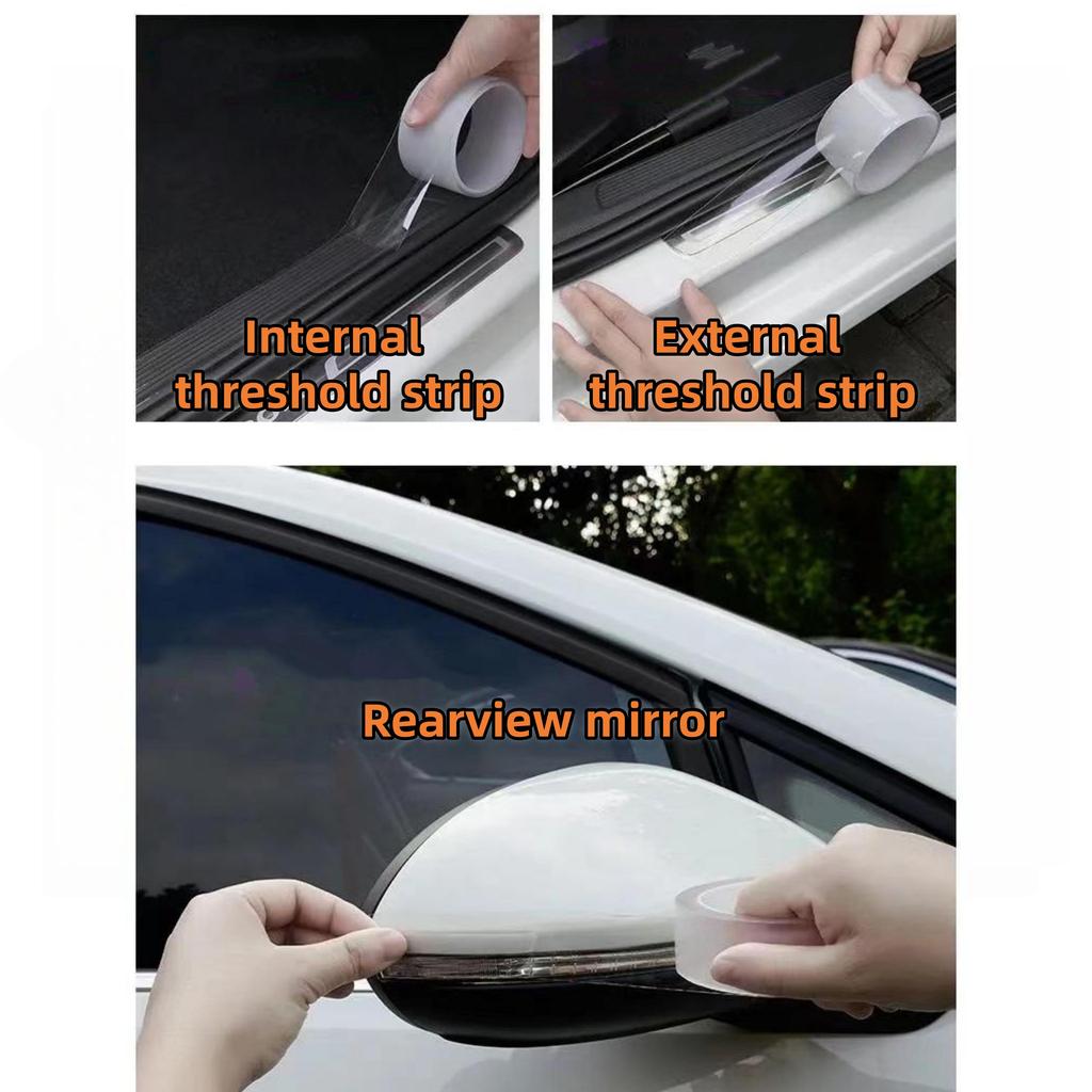 Transparent Waterproof Tape for Kitchen Bathroom Toilet Self-adhesive Mildewproof Nano Sealing Tape