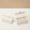 New Velvet & PU Leather Ring Box, Wedding Proposal Couple Ring Gift Box, Jewelry Storage Case