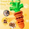 Carrot-Shaped Dog Chew Toy Ideal for Super Chewers
