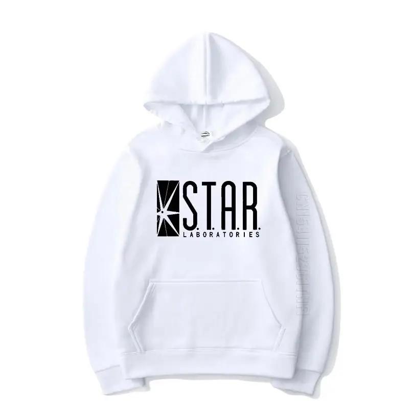 2025 hoodie solid color Star Labs warm pullover fashionable hip-hop street wear men's and women's autumn and winter hoodies